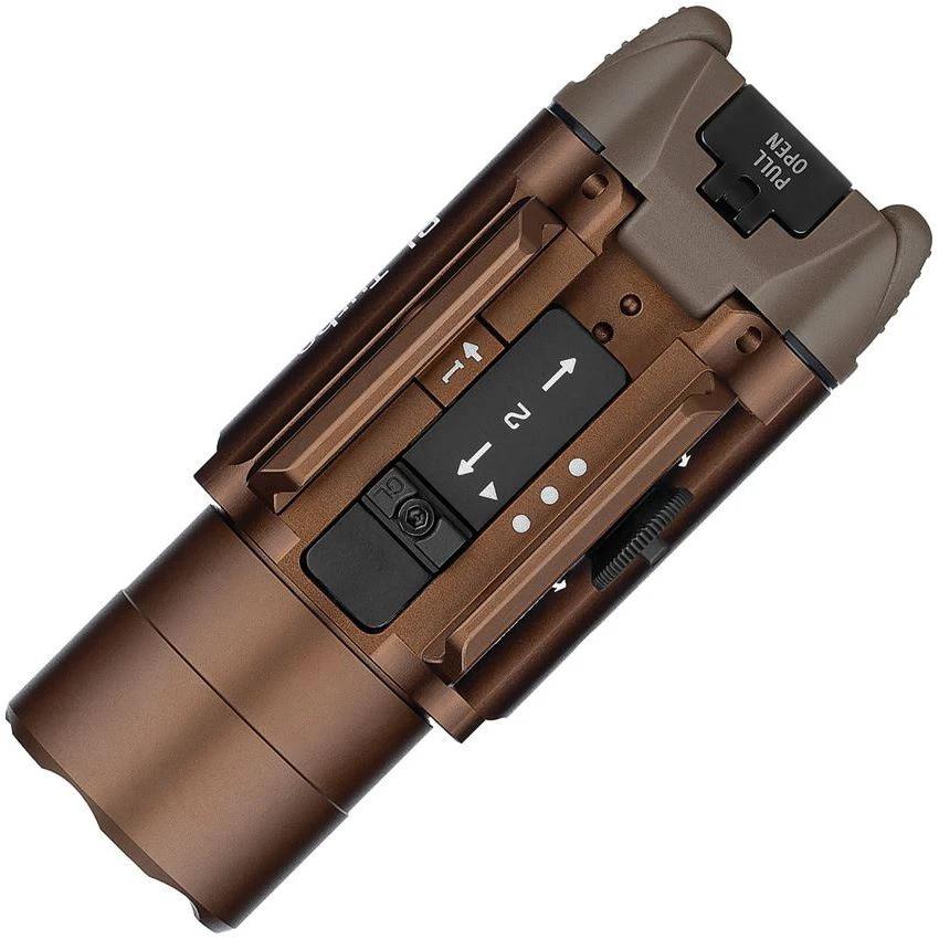 Olight PL Turbo Valkyrie Tactical Light For Pistols Ambidextrous Switch 800 Lumen Turbo 515m Beam by Olight