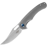 Olight Splint Linerlock Ti Premium EDC Knife With Satin Bohler N690 Blade And Titanium Handle by Olight