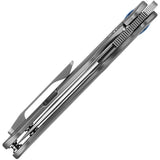 Olight Splint Linerlock Ti Premium EDC Knife With Satin Bohler N690 Blade And Titanium Handle by Olight
