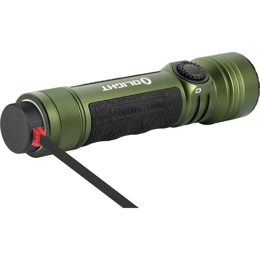 Olight Seeker 4 Pro Rechargeable Flashlight For Outdoor Enthusiasts Water Resistant High Lumens Output by Olight