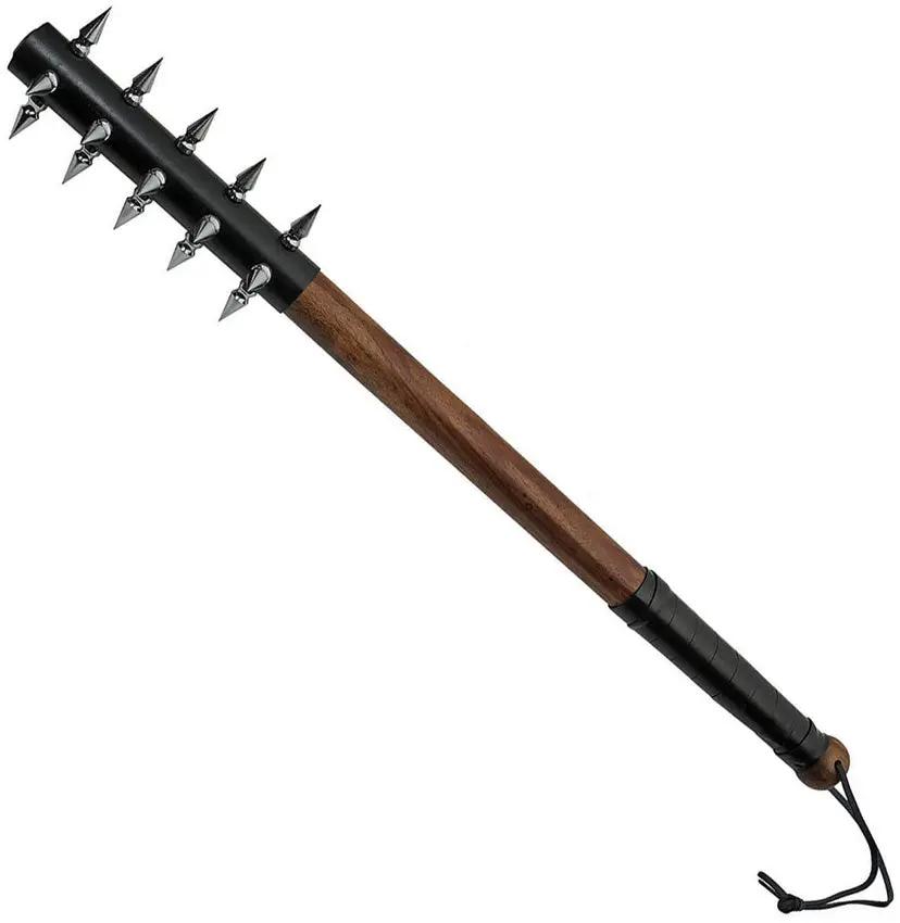 Pakistan Wicked Medieval Spike Mace Display Prop For Collectors And Cosplayers 29 Inch Black Finish by Pakistan