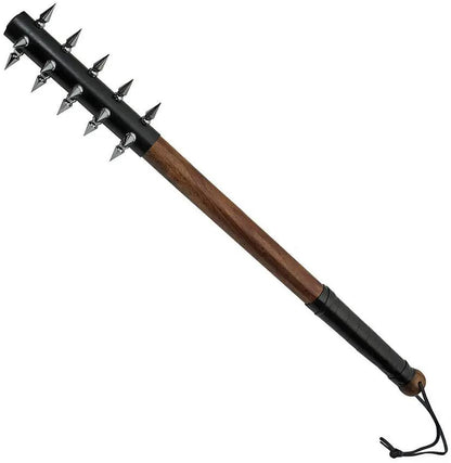 Pakistan Wicked Medieval Spike Mace Display Prop For Collectors And Cosplayers 29 Inch Black Finish by Pakistan