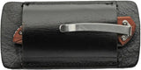 Rite Edge 4.75 Inch Leather Folder Belt Sheath - Black Leather Construction For Folding Knives Up To 4.5 Inches by Rite Edge