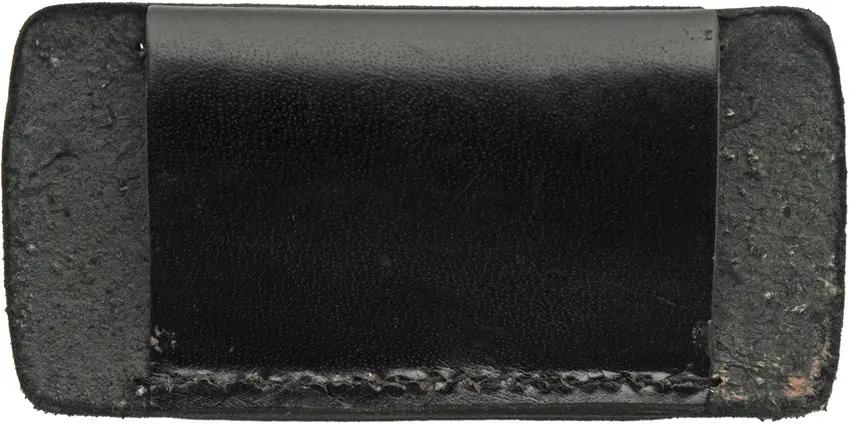 Rite Edge 4.75 Inch Leather Folder Belt Sheath - Black Leather Construction For Folding Knives Up To 4.5 Inches by Rite Edge