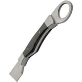 Pakistan Razor Reliable Fixed Blade Knife Horn Satin Finish 8 Inch for Outdoor Enthusiasts and Collectors by Pakistan