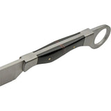 Pakistan Razor Reliable Fixed Blade Knife Horn Satin Finish 8 Inch for Outdoor Enthusiasts and Collectors by Pakistan