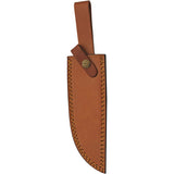 Pakistan Diamond Bone Hunter Knife With Satin Blade And Brass Guard Bone Handle Leather Sheath For Outdoor Enthusiasts by Pakistan