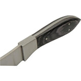 Pakistan Fox Skinner Gray Wood Fixed Blade Knife For Outdoorsmen And Hunters Satin Finish Three Point Five Inch Blade by Pakistan