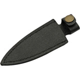 Pakistan Boot Knife 3.5 Inch Satin Double Edge Blade Compact Quick Access Outdoor Enthusiasts Gear by Pakistan