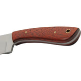 Pakistan Skinner Knife Mahogany 7 Inch Compact Skinning Knife For Outdoor Enthusiasts And Hunters by Pakistan