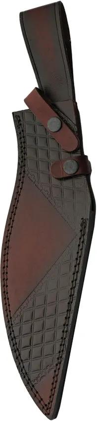 Pakistan Kukri Style Bowie Leather 203528 by Pakistan