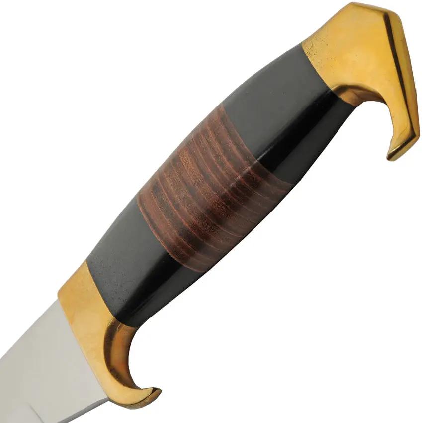 Pakistan Kukri Style Bowie Leather 203528 by Pakistan