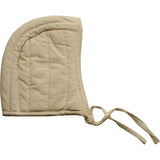 India Made Padded Arming Cap - Tan Cotton Construction With One Size Fits Most And Chin Ties by India Made