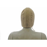 India Made Padded Arming Cap - Tan Cotton Construction With One Size Fits Most And Chin Ties by India Made