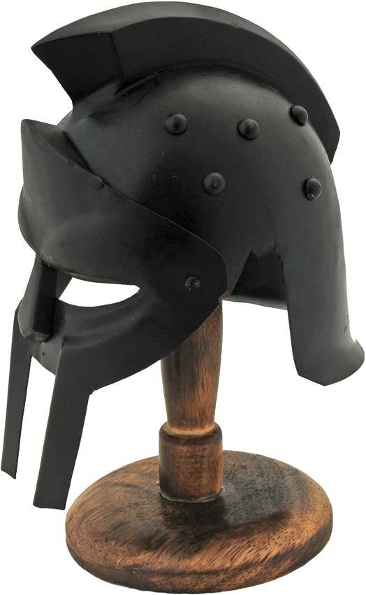 India Made Mini Gladiator Helmet w/ Stand 230976 by India Made