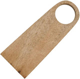 India Made Horn Stand Wood - 7.25 Inch Overall Length For Most Horns, Boxed For Shipping by India Made