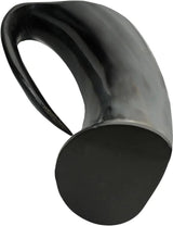 India Made Viking Horn Stein - Resin Base Handcrafted Buffalo Horn Holds 500-600 Milliliters Capacity by India Made