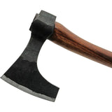 India Made Viking Bearded Axe 17 Inch Overall - Forged 6.5 Inch High Carbon Stainless Head With 4.75 Inch Cutting Edge by India Made