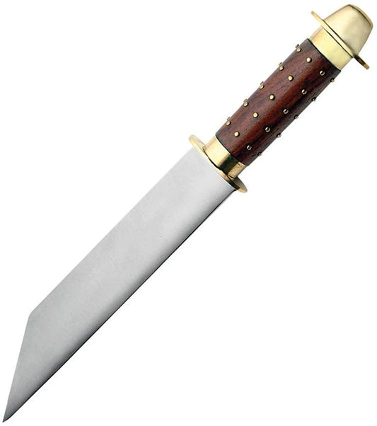 Pakistan Seax Studded Wooden Handle 203341 by Pakistan