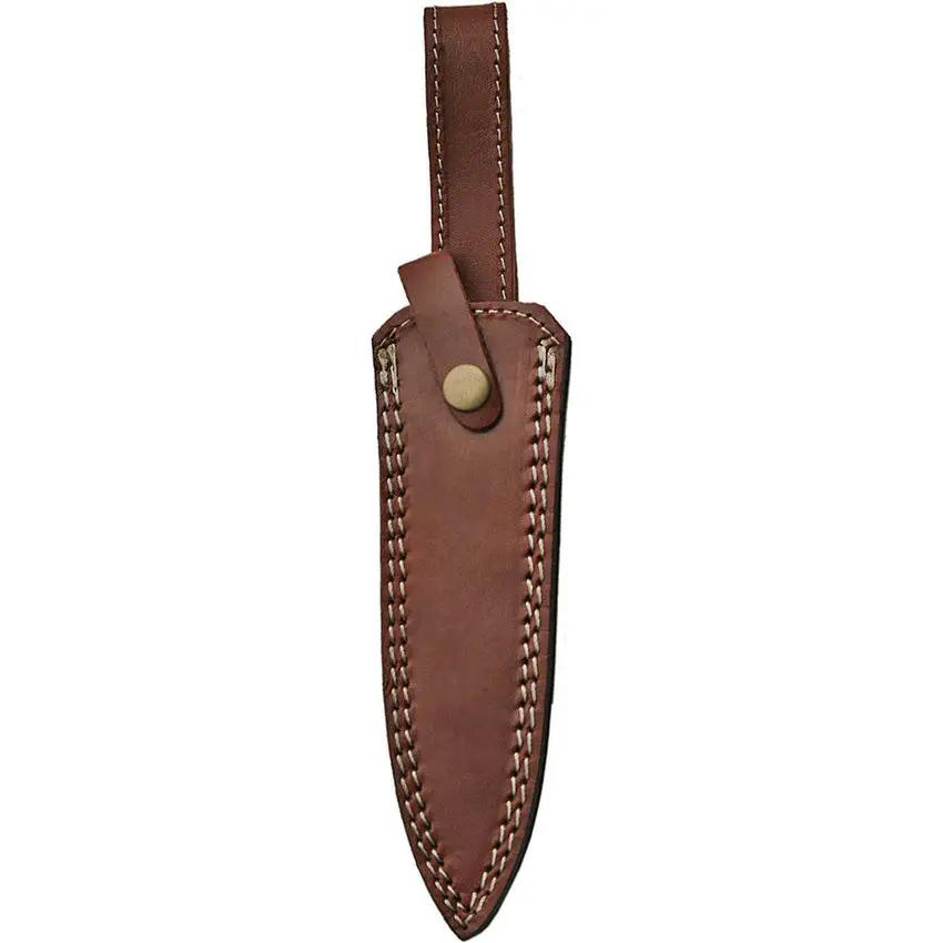 Pakistan Commando Dagger 203363 Compact Satin Blade Brown Wood Handle Brass Guard For Collectors And Outdoor Enthusiasts by Pakistan
