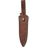 Pakistan Commando Dagger 203363 Compact Satin Blade Brown Wood Handle Brass Guard For Collectors And Outdoor Enthusiasts by Pakistan