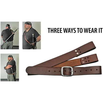 Rite Edge Sword Belt Brown HS-4413BR by Rite Edge