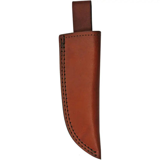 Rite Edge Hunter Wood HS-4424 - Full Tang 4 Inch Carbon Steel Blade With Brown Wood Handle by Rite Edge