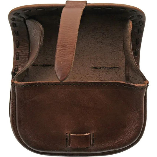 Medieval Belt Bag Pakistan Leather Cosplayers Travelers Durable Top Grain Leather Stitched Detail by Pakistan