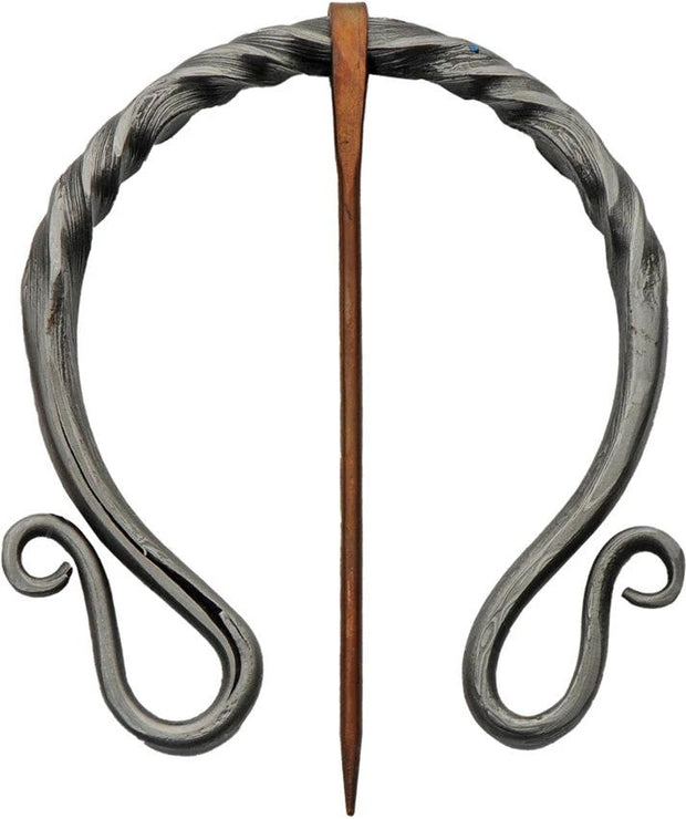 Pakistan Medieval Copper Cloak Pin HS-4461 by Pakistan