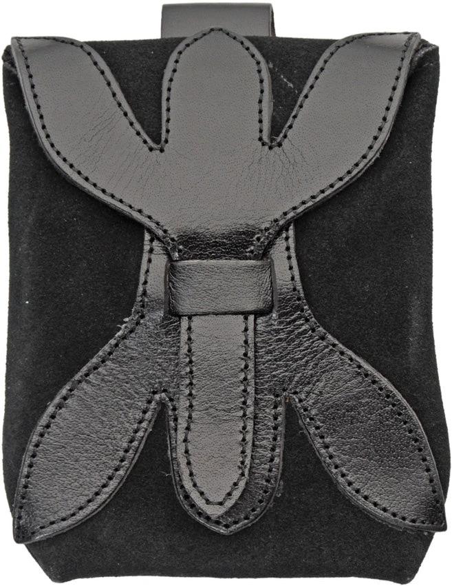 Pakistan Small Medieval Pouch Black HS-4467BK by Pakistan