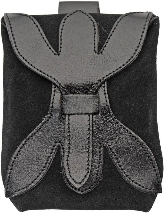 Pakistan Small Medieval Pouch Black HS-4467BK by Pakistan