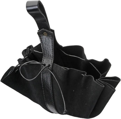 Pakistan Medieval Drawstring Bag Black HS-4468BK by Pakistan