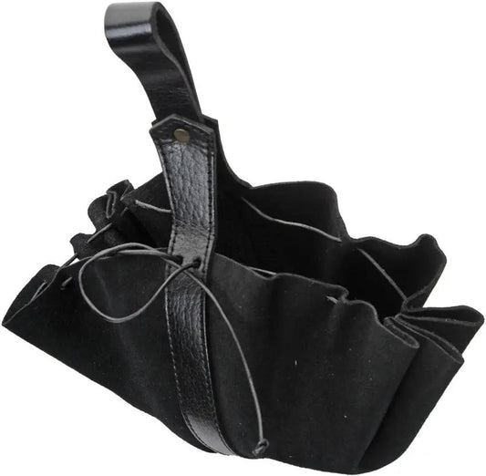 Pakistan Medieval Drawstring Bag Black HS-4468BK by Pakistan