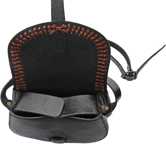 Pakistan Medieval Shoulder Bag Black HS-4469BK by Pakistan