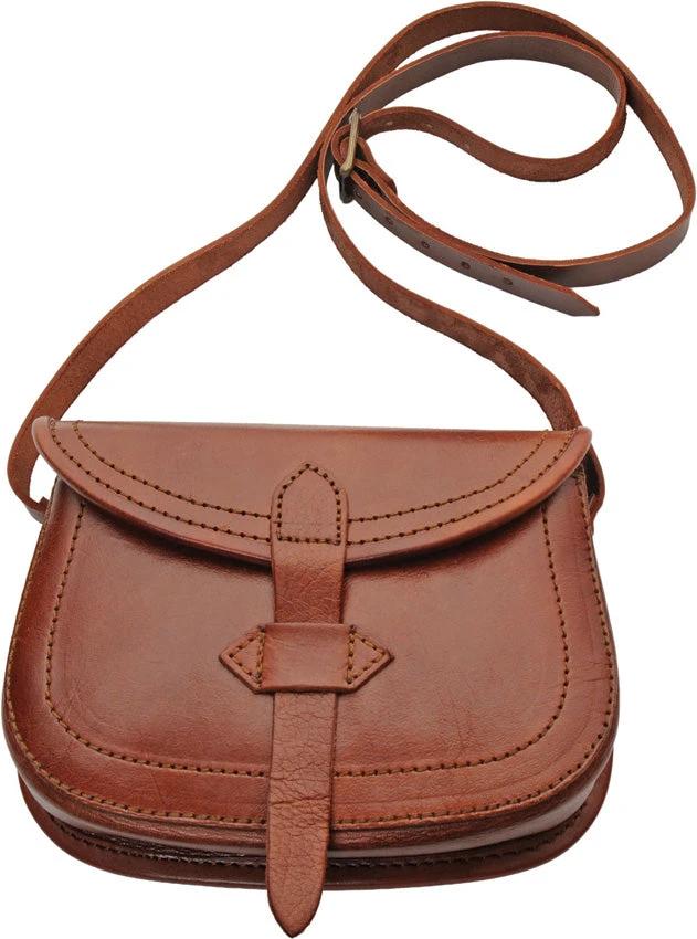 Pakistan Shoulder Bag Brown Leather HS-4470 by Pakistan