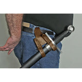 Sheaths Frog 5in Brown Leather Sheath - Adjustable Belt Loops And Durable Leather Construction by Sheaths