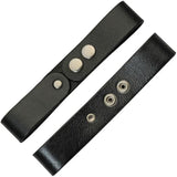 SHE Frog Belt Sword Hanger Leather 7 Inch Black - Premium Belt Mount For Swords by Sheaths