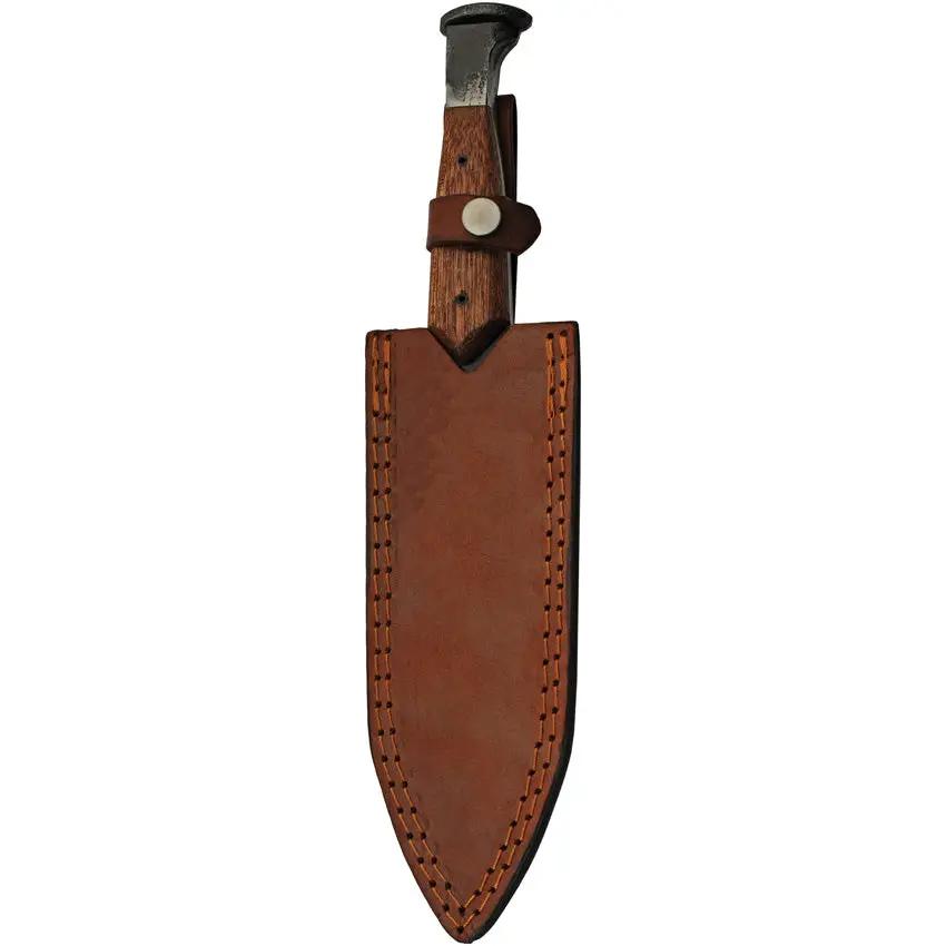 Rite Edge Leaf Hunter - Forged Stainless Blade With Full Tang And Brown Wood Handle by Rite Edge