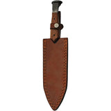 Rite Edge Leaf Hunter - Forged Stainless Blade With Full Tang And Brown Wood Handle by Rite Edge