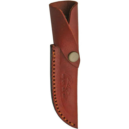 Rite Edge Skinner Brown Bone DH-8012 - Satin Finish Stainless Skinner Blade, Full Tang with Lanyard Hole by Rite Edge