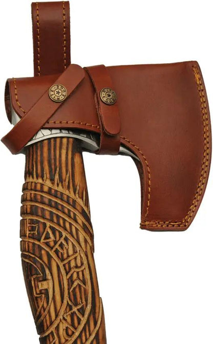 Pakistan Etched Viking Axe 882469 by Pakistan