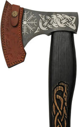 Rite Edge Helm Of Awe Axe - 23in Overall With Black Finish Stainless Head And 5in Cutting Edge by Rite Edge