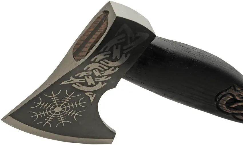 Rite Edge Helm Of Awe Axe - 23in Overall With Black Finish Stainless Head And 5in Cutting Edge by Rite Edge