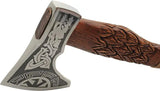 Rite Edge Dragon Scale Axe - 22 Inch Overall With 6.5 Inch Stainless Head And 5 Inch Cutting Edge, Dragon Artwork by Rite Edge