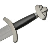 India Made Medieval Viking Sword 910971 - 30 Inch Carbon Steel Blade Leather Wrapped Handle by India Made