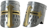 India Made Flat Top Crusader Helmet 910977 by India Made