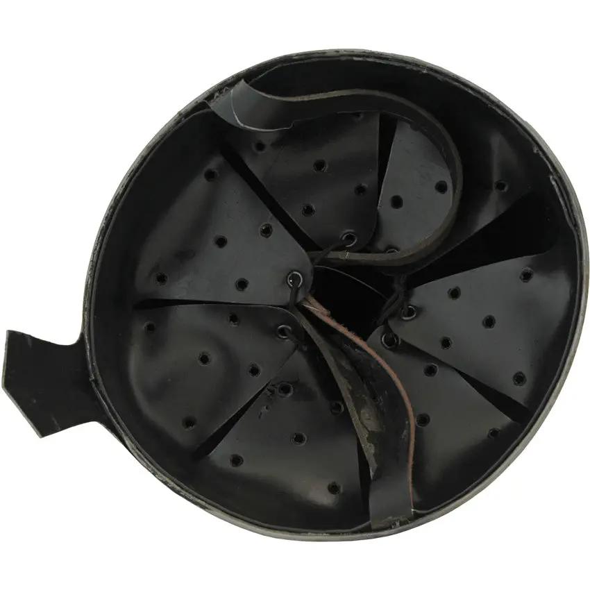 India Made Norman Crusader Helmet - 18 Gauge Steel Construction With Inner Liner Cap And Strap by India Made