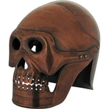 India Made Monkey Skull Helmet 910995 - Copper Plated 18 Gauge Steel Construction With Flip Opening by India Made