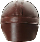 India Made Leather Norman Nasal Helmet - Top Grain Leather Construction And Adjustable Chin Strap by India Made