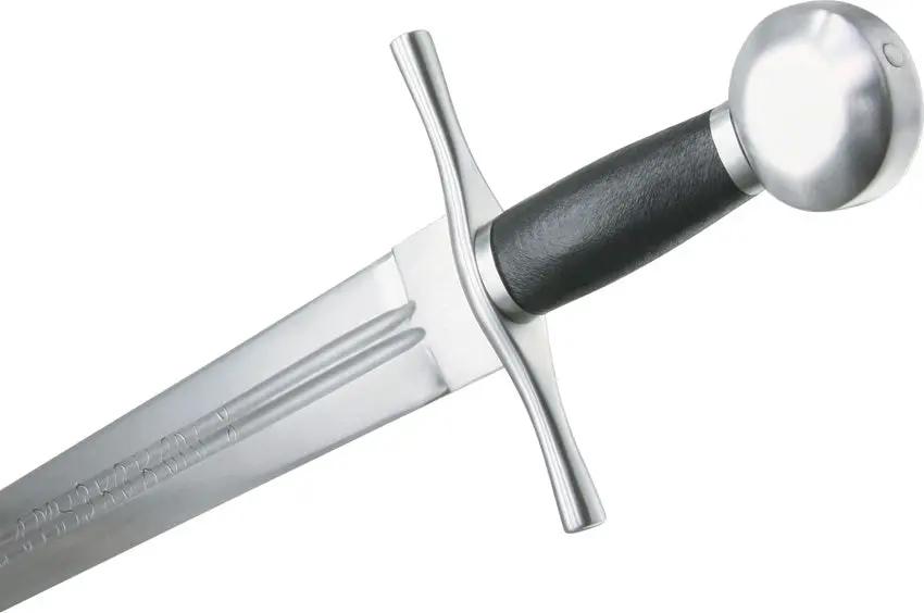 CAS Hanwei River Witham Sword SH2372 Carbon Steel Blade Leather Wrapped Handle Stainless Guard Scabbard For Collectors by CAS Hanwei